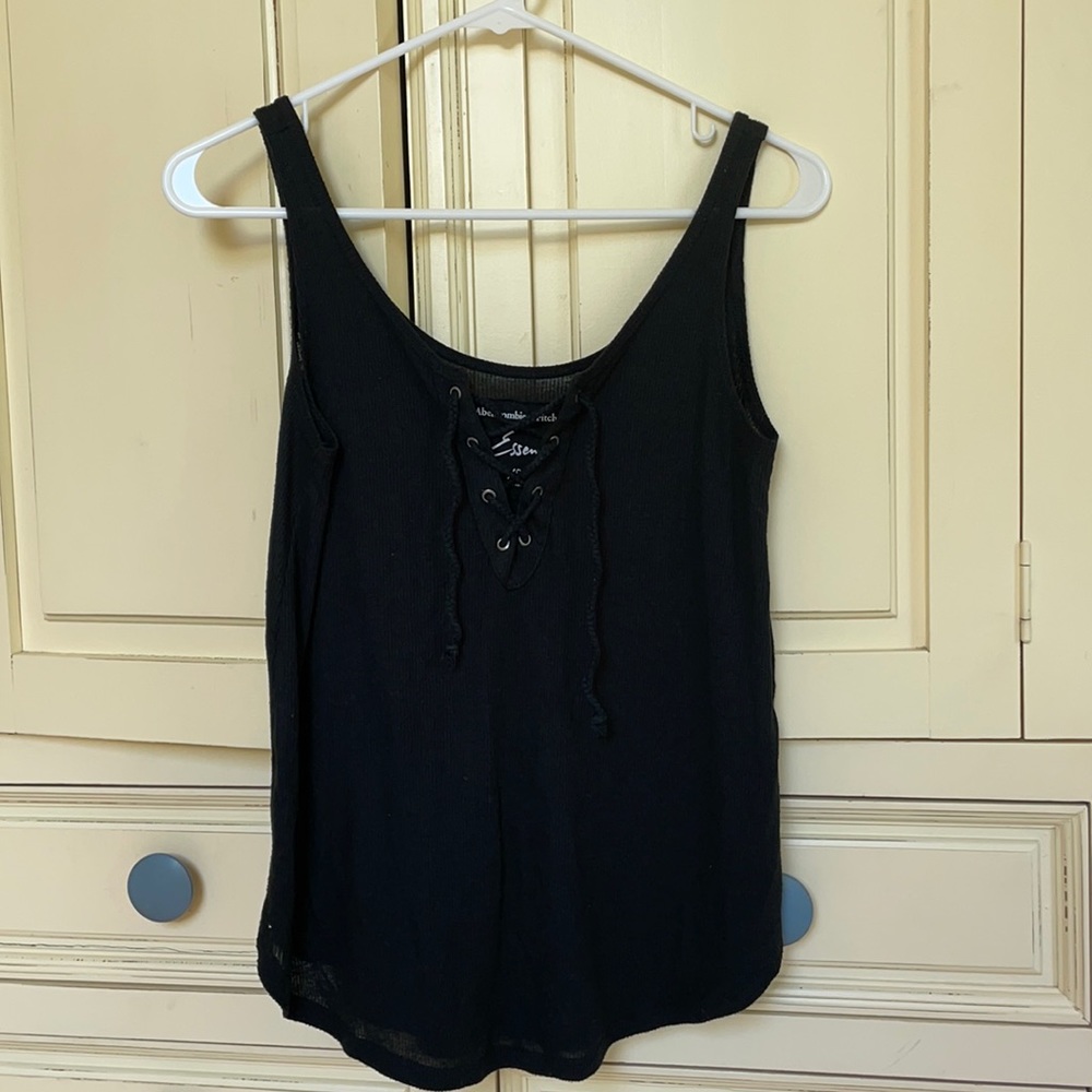 Abercrombie & Fitch Lace Up Tank